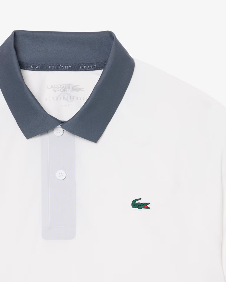 Lacoste Polo Tennis x Novak Djokovic On Court Men - White