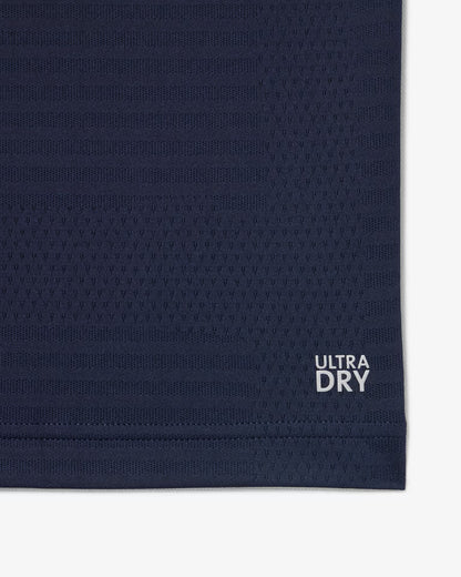 Lacoste Polo Jacquard Ultra-Dry Men - Navy