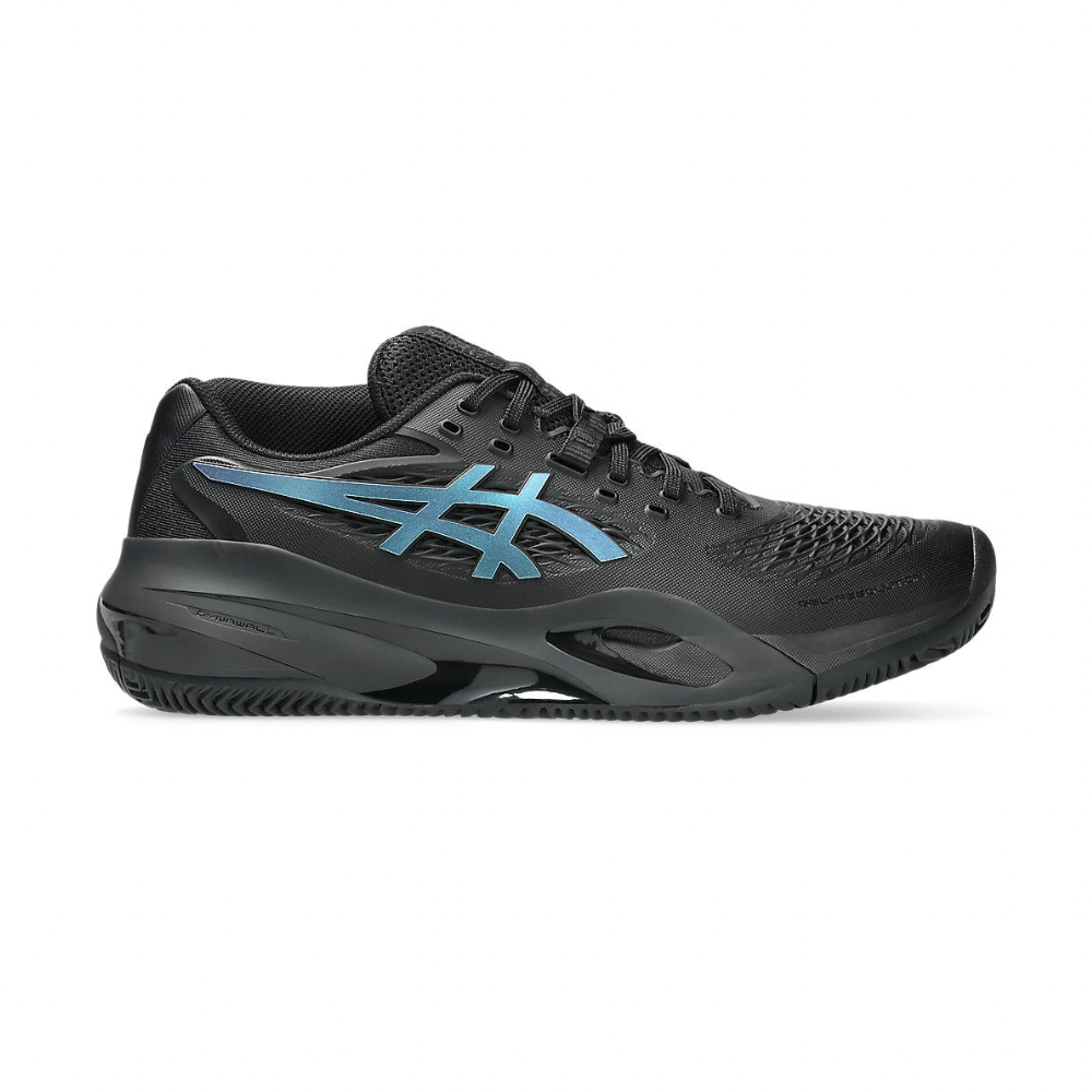 Zapatillas de Tenis Hombre Asics Gel-Resolution X  Night Energy Tierra Batida - Negro/Azul Prisma
