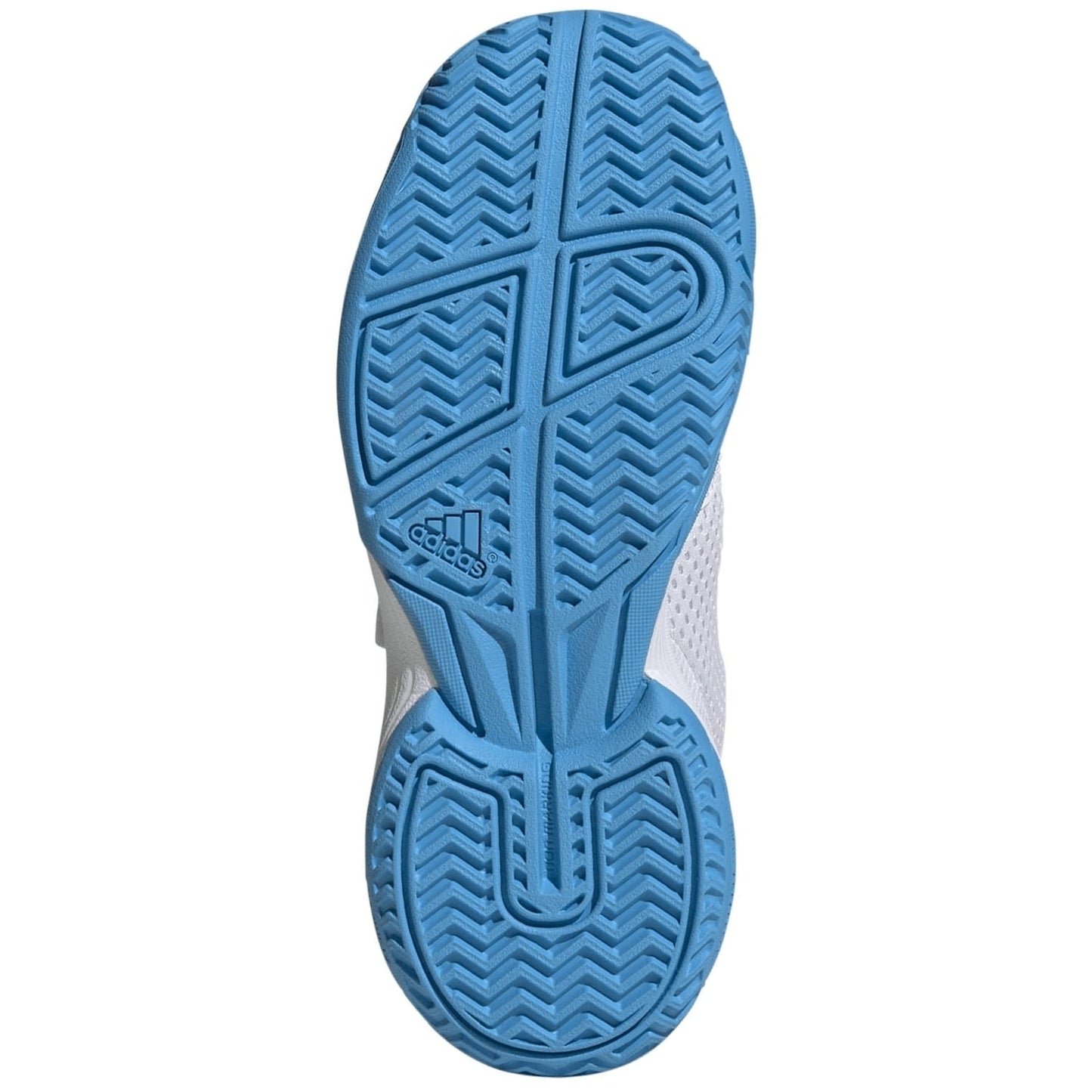 Zapatillas de Tenis Junior Adidas Courtflash Piso Mixto  - Blanco/Verde