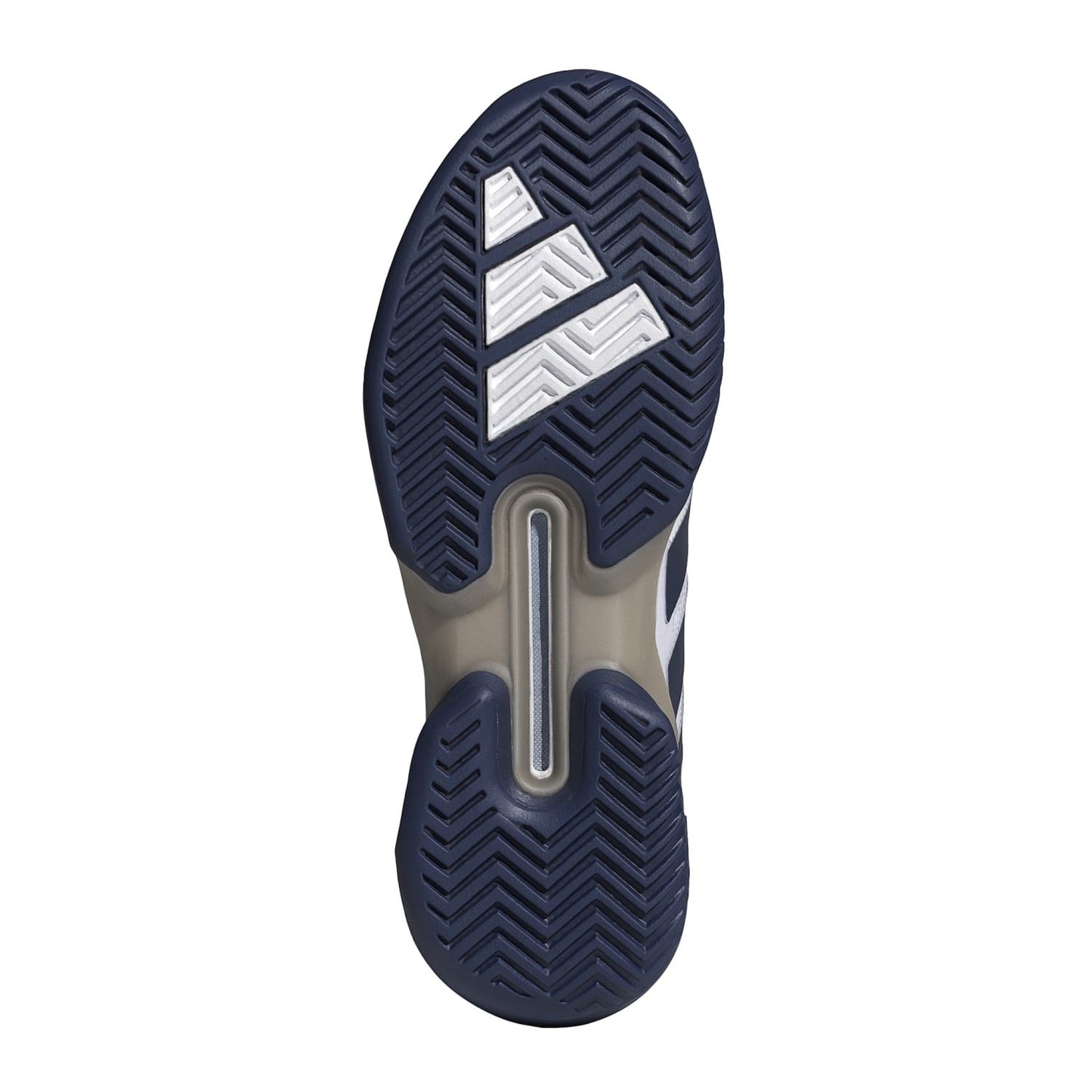 Adidas Ubersonic 5 All Court Men Tennis Shoes - White/Dark Blue