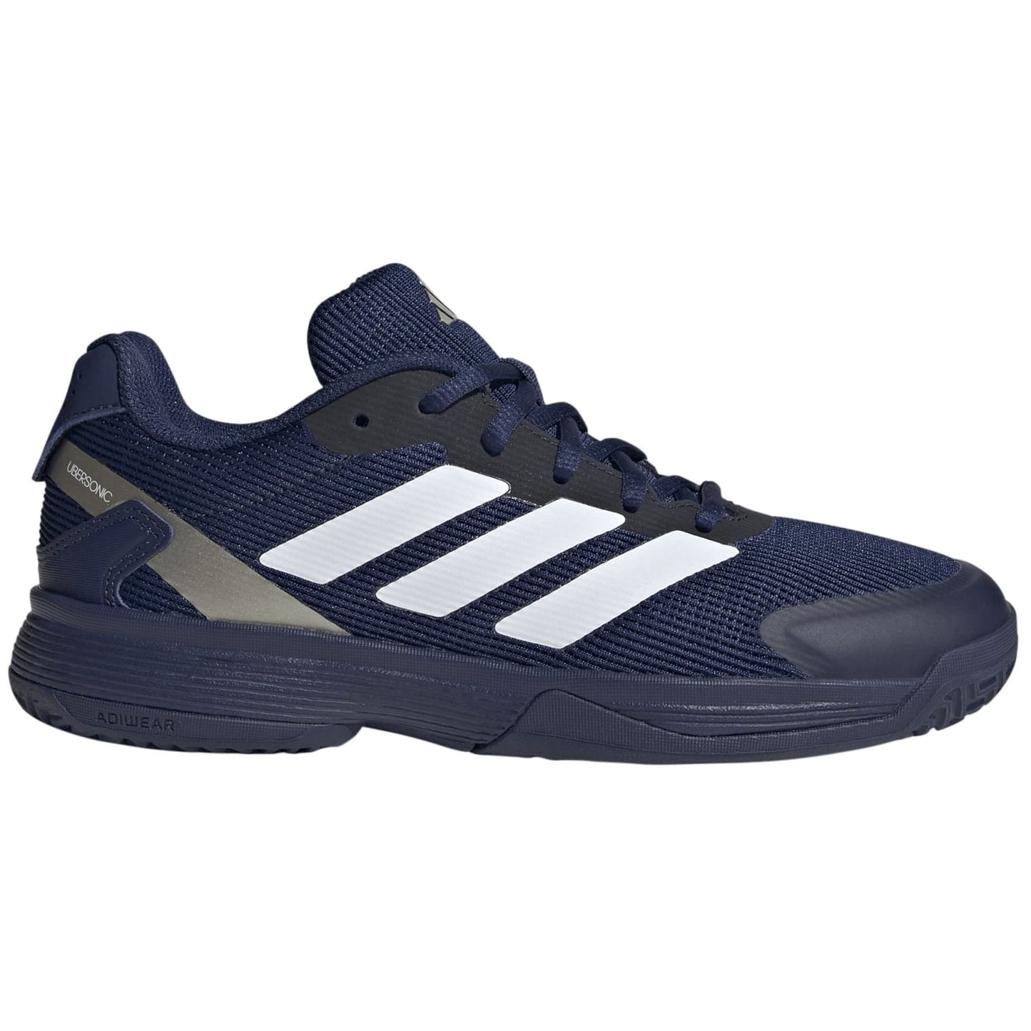 Adidas Ubersonic Junior Tennis Shoes - Dark Blue/White/Black