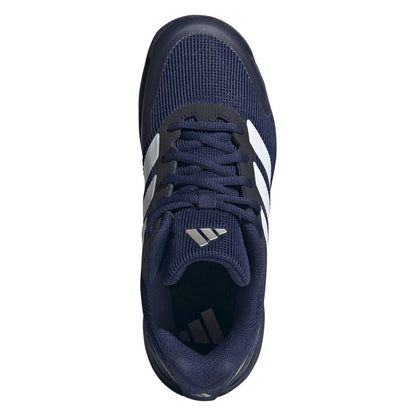 Adidas Ubersonic Junior Tennis Shoes - Dark Blue/White/Black