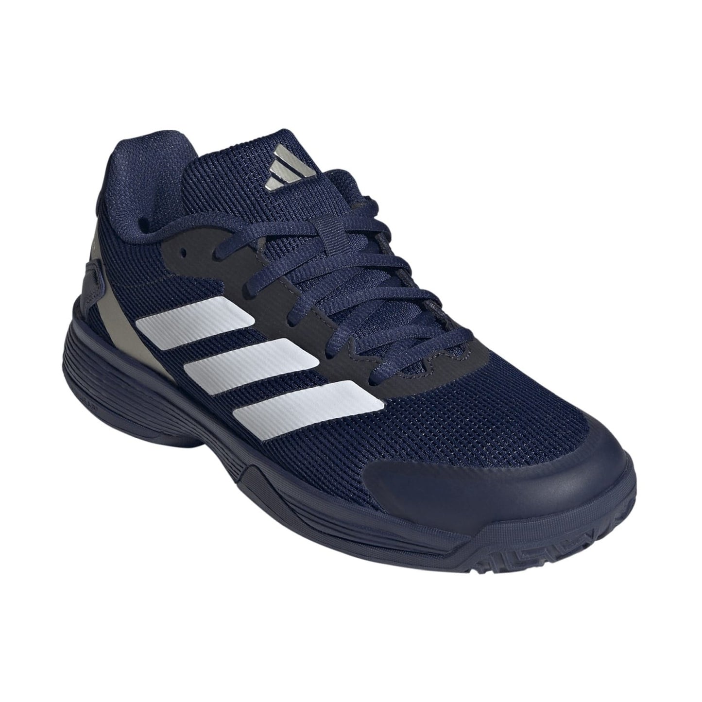 Adidas Ubersonic Junior Tennis Shoes - Dark Blue/White/Black