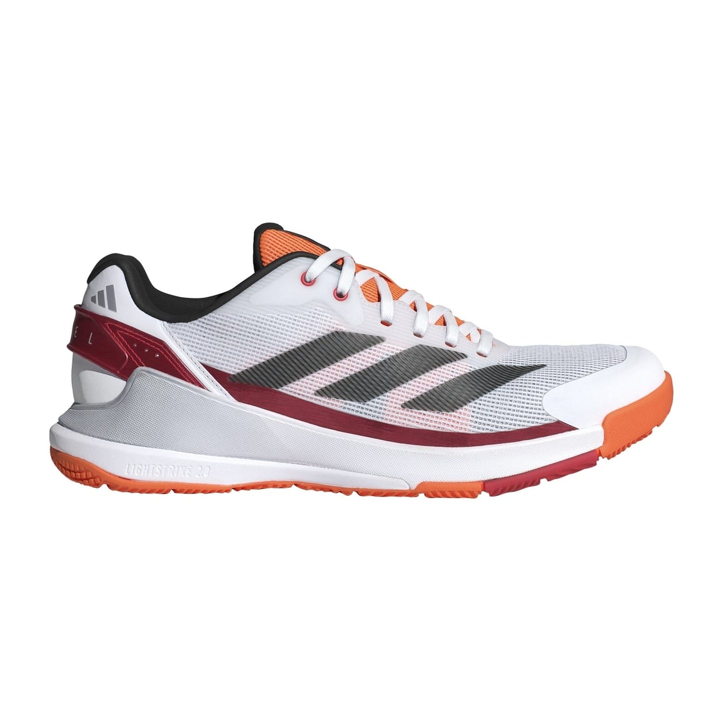 Adidas Crazyquick LS Men Padel Shoes - White/Orange