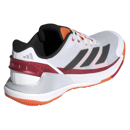Adidas Crazyquick LS Men Padel Shoes - White/Orange