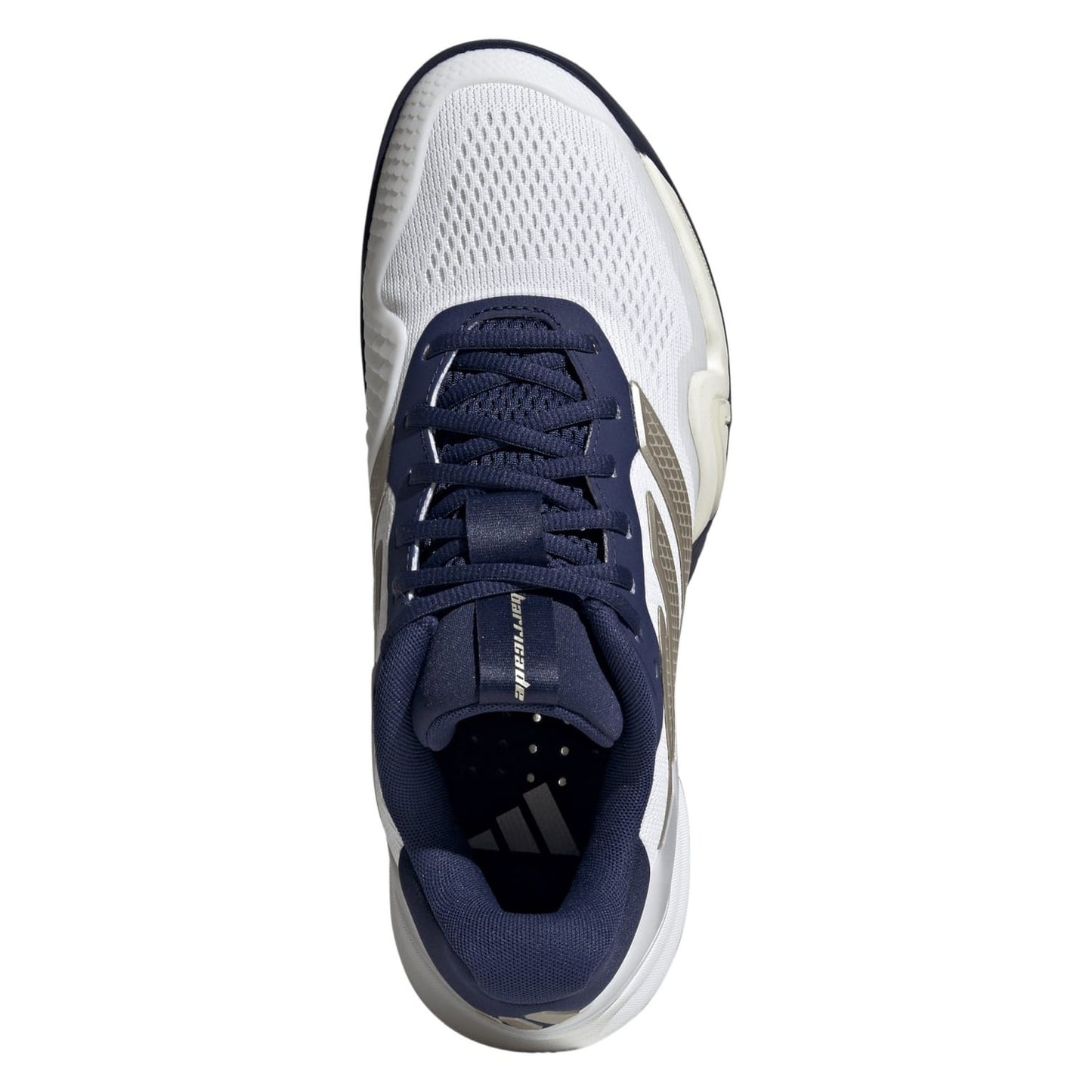 Zapatillas de Tenis Hombre Adidas Barricade 14 Tierra Batida - Blanco/Azul Marino