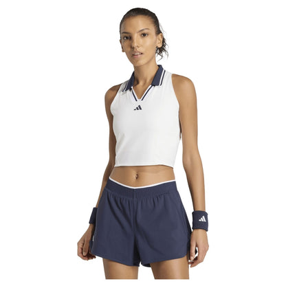 Adidas Crop Tank Pro Women - White