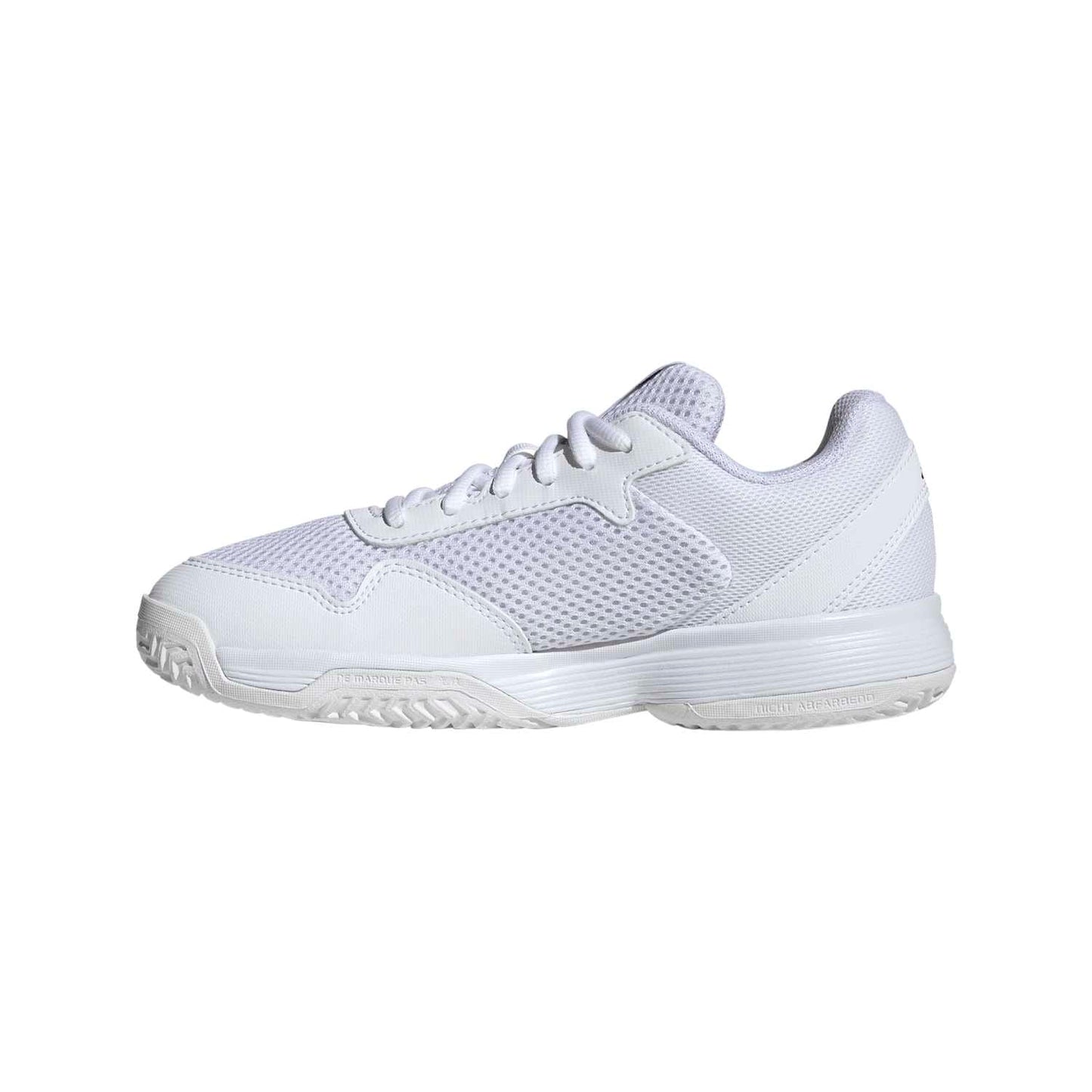 Adidas Courtflash K Junior Shoes - White