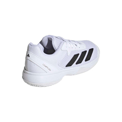 Adidas Courtflash K Junior Shoes - White