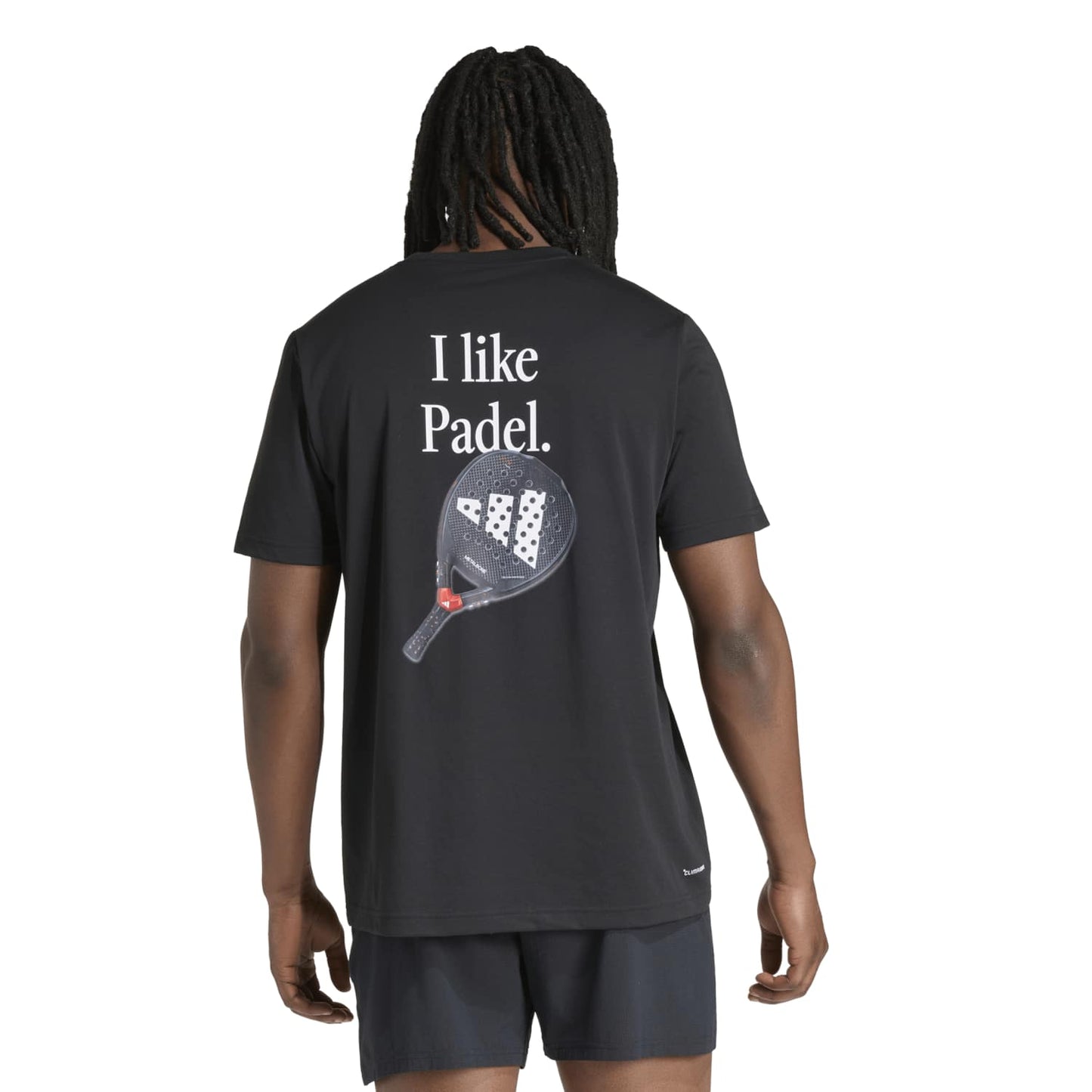 Adidas Padel Cat Graph T-Shirt - Black