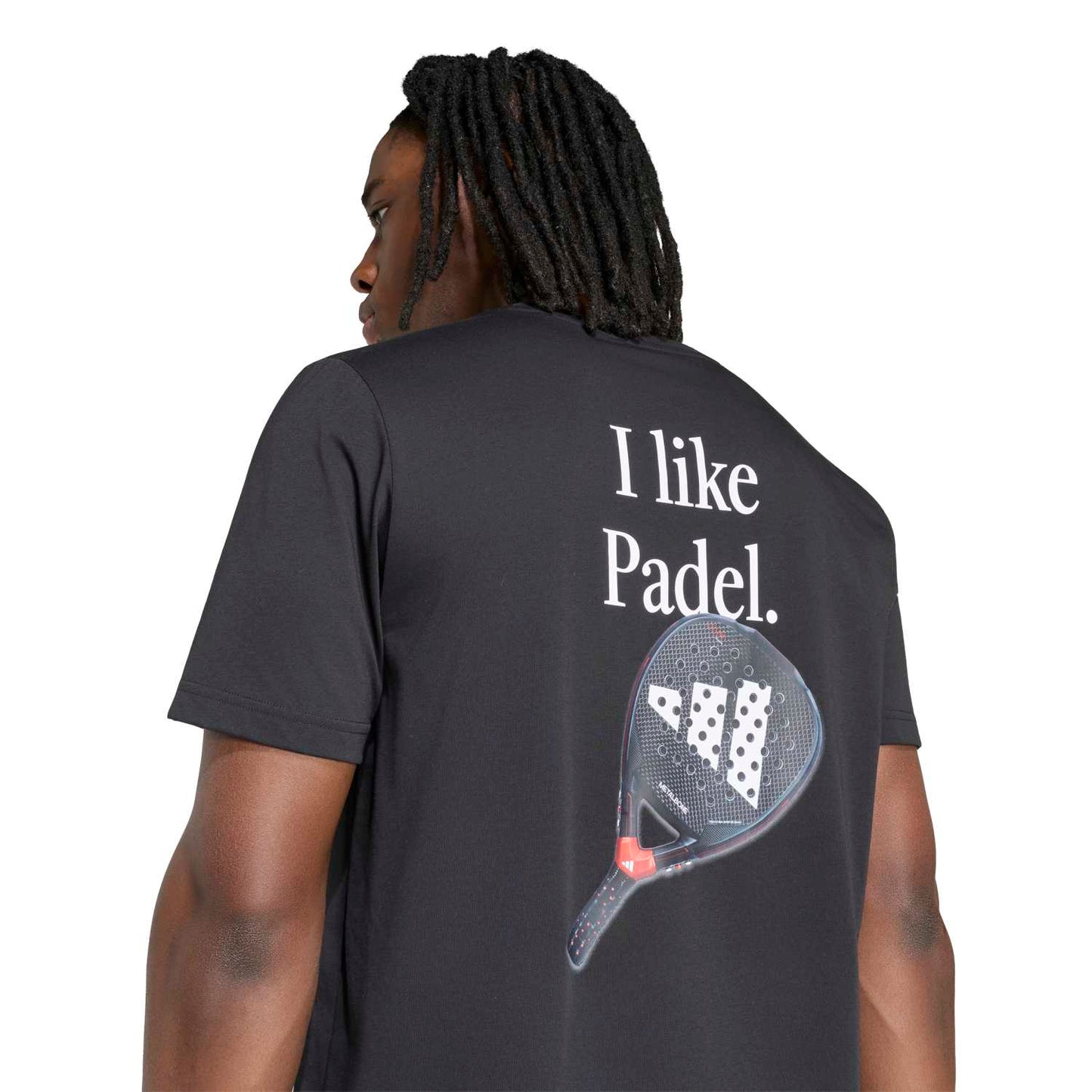 Adidas Padel Cat Graph T-Shirt - Black