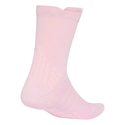 Calcetines de tenis Adidas Crew - Rosa