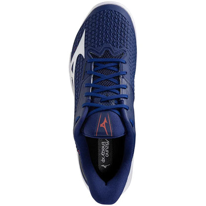 Sapatilhas de Ténis Masculina Mizuno Wave Exceed Tour 7 Clay Court - Azul / Branco