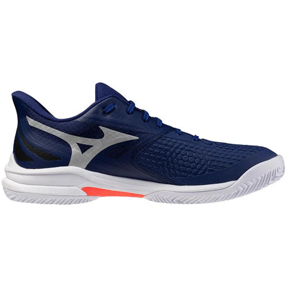 Sapatilhas de Ténis Masculina Mizuno Wave Exceed Tour 7 Clay Court - Azul / Branco