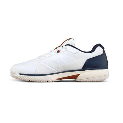 Wilson Rush Lite 5 Clay Court Men Tennis Shoes - White/Navy/Tofu