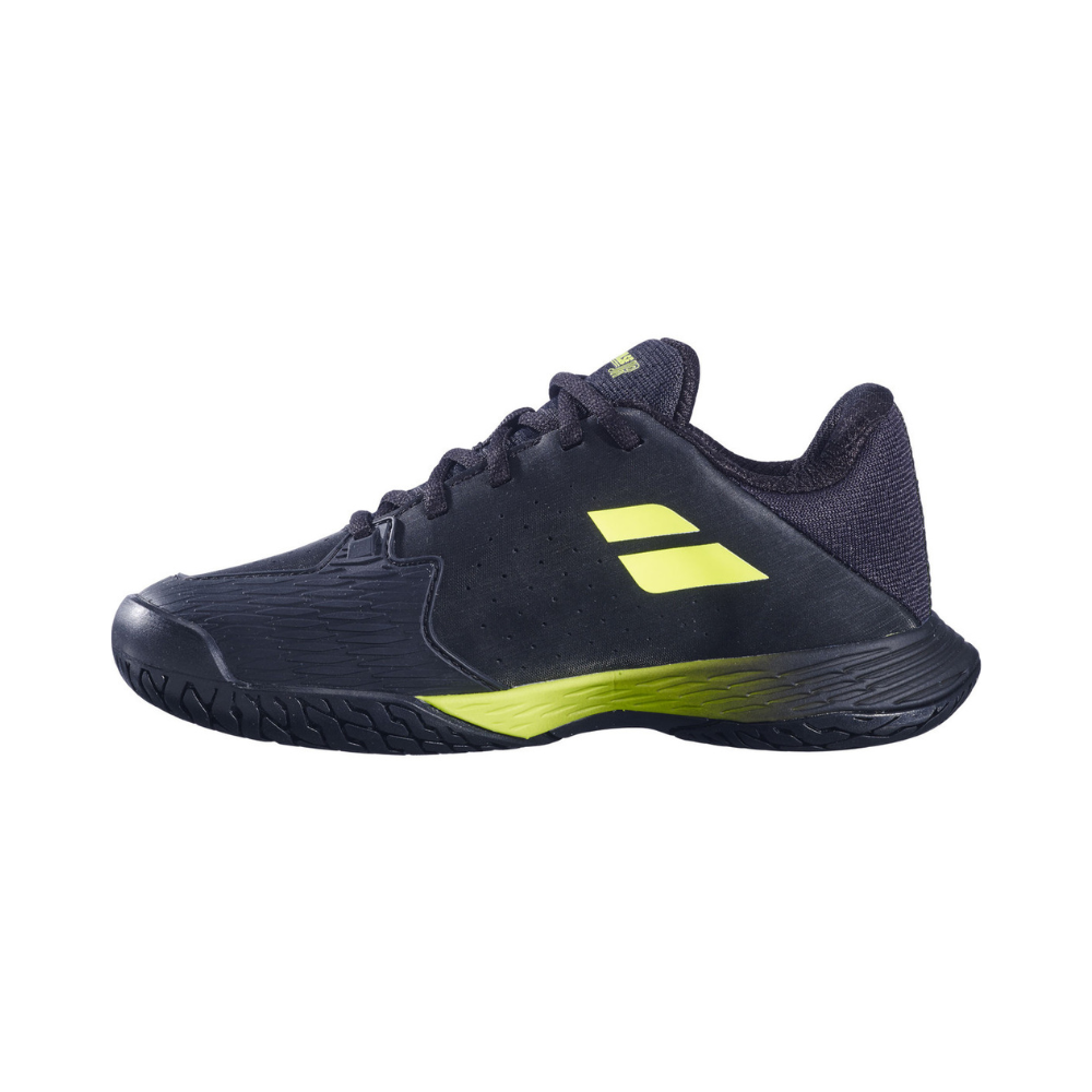 Zapatillas de Tenis Junior Babolat Propulse 3 Piso Mixto - Preto/Aero
