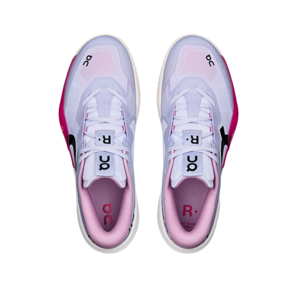 ON The Roger 3 Clay Court Men Tennis Shoes - Thistle/Pink