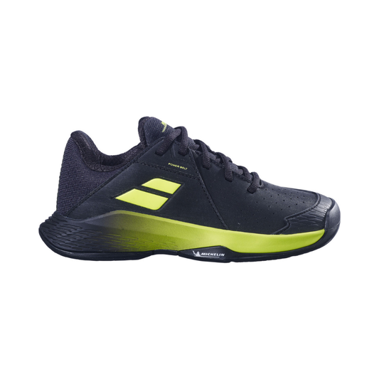 Zapatillas de Tenis Junior Babolat Propulse 3 Piso Mixto - Preto/Aero