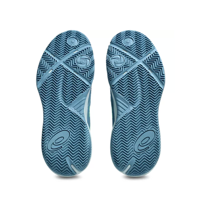 Asics Gel-Challenger 15 Men Padel Shoes - Saba Blue/ Vital Green