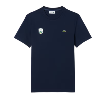 Camiseta Lacoste Rolex Paris Masters - Azul marino