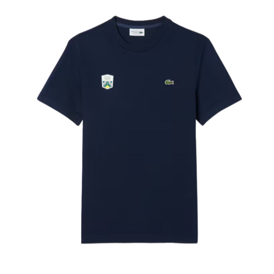 Camiseta Lacoste Rolex Paris Masters - Azul marino
