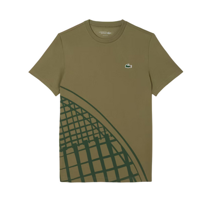 Camiseta Lacoste UltraDry - Verde Militar