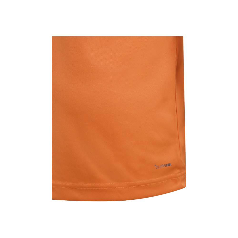Adidas Club 3 Stripe Boy T-Shirt - Orange