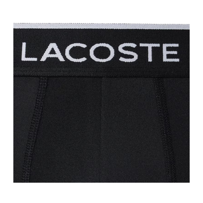 Lacoste 3-Pack Cotton Boxers - Black
