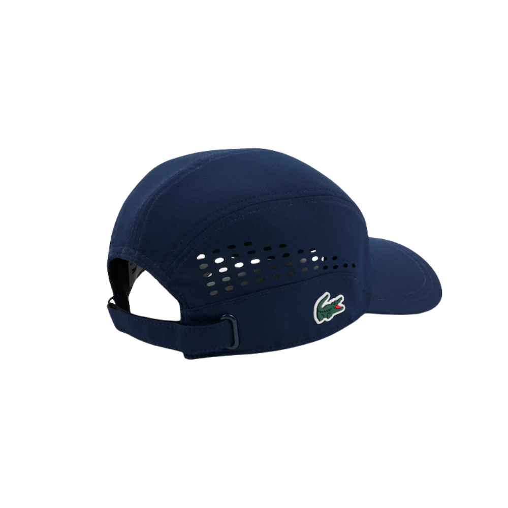 Lacoste Diamondo Taffeta Cap - Marine