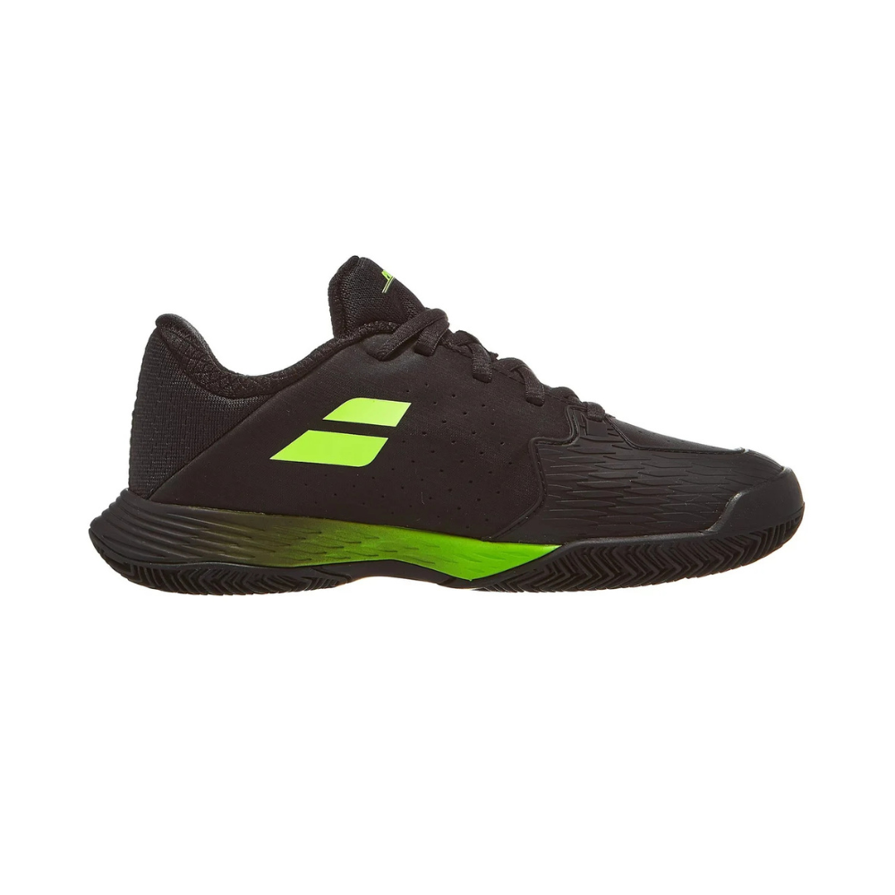 Babolat Propulse 3 Clay Court Junior Tennis Shoes - Black/Aero