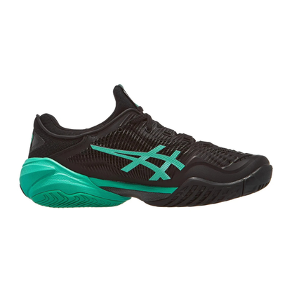 Asics Court FF 3 All Court Men Tennis Shoes - Black/Aurora Green