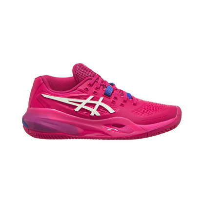 Zapatillas de Tenis Mujer Asics Gel-Resolution X Piso Mixto  - Rosa brillante/Crema