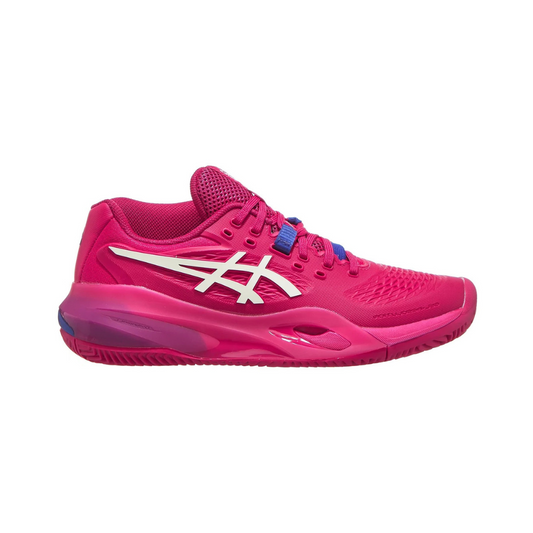 Zapatillas de Tenis Mujer Asics Gel-Resolution X Piso Mixto  - Rosa brillante/Crema