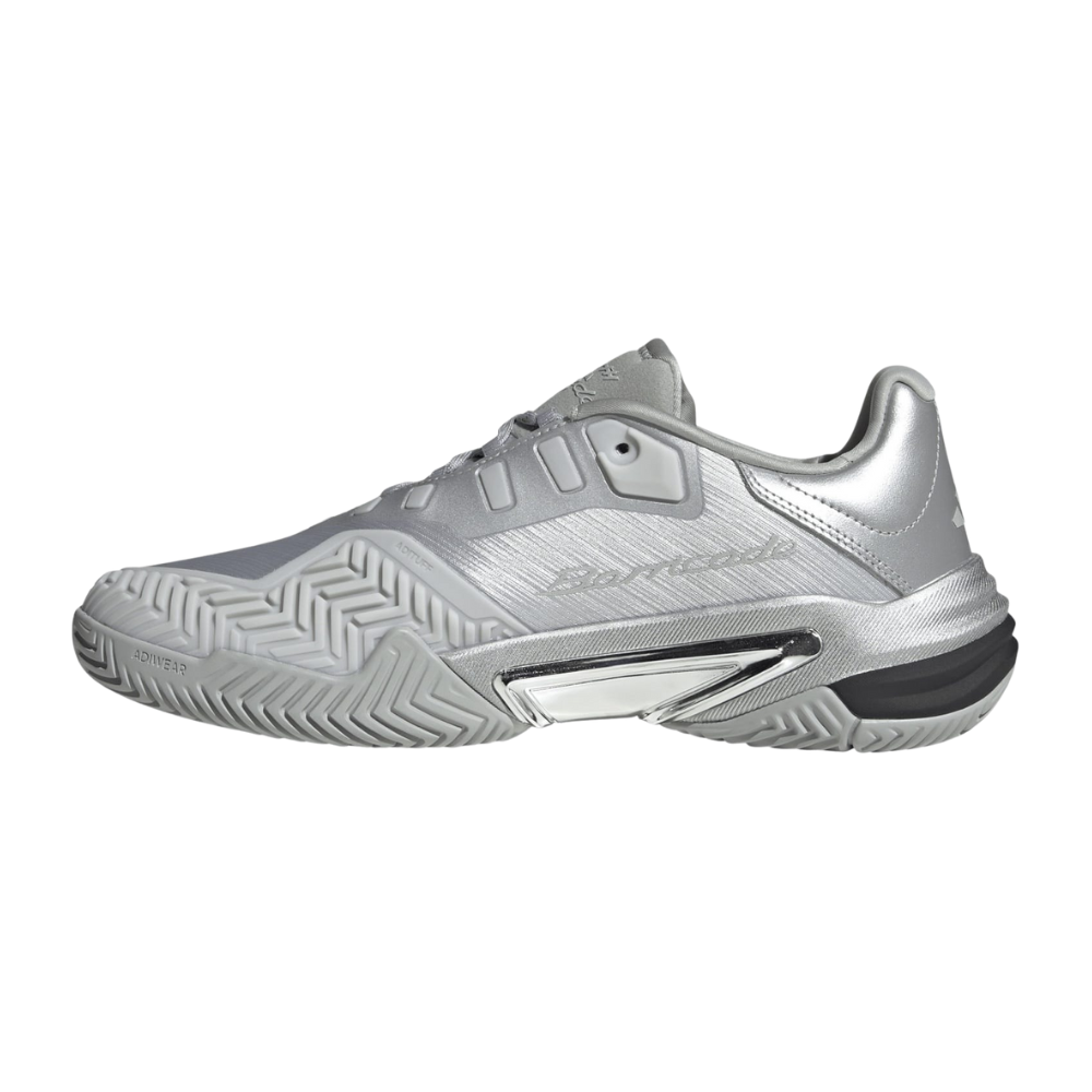 Zapatillas de Tenis Hombre Adidas Barricade 13 25th Anniversary Piso Mixto - Plateado
