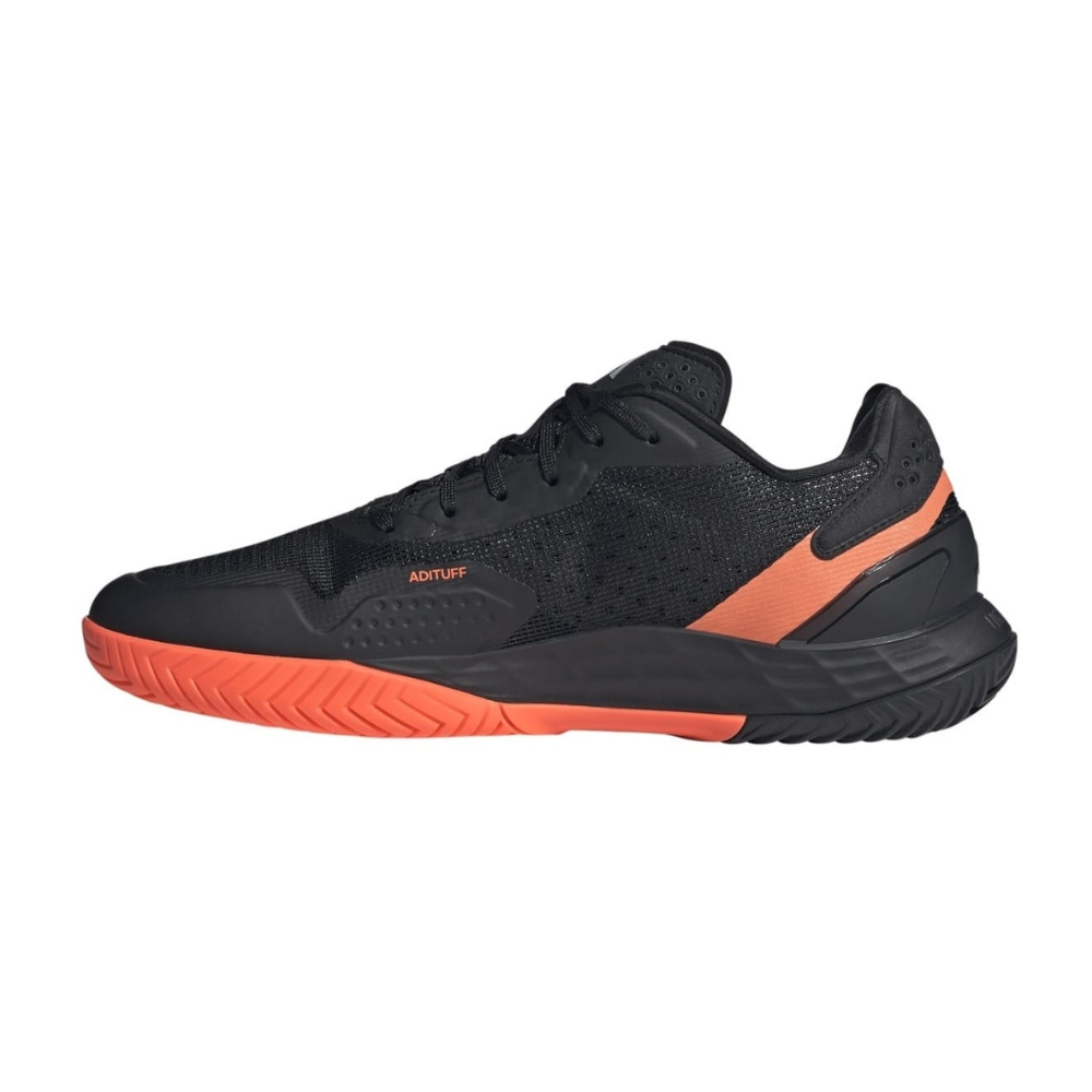 Adidas Defiant Speed 2 All Court Men Tennis Shoes - Black/Orange