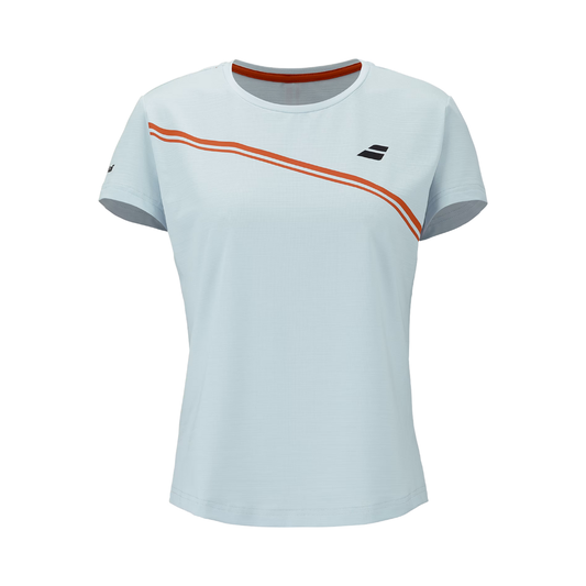 Babolat Cap Sleeve Women T-Shirt - Illusion Blue