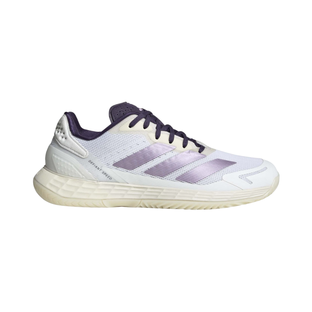 Zapatillas de Tenis Mujer Adidas Defiant Speed 2 Piso Mixto - Blanco