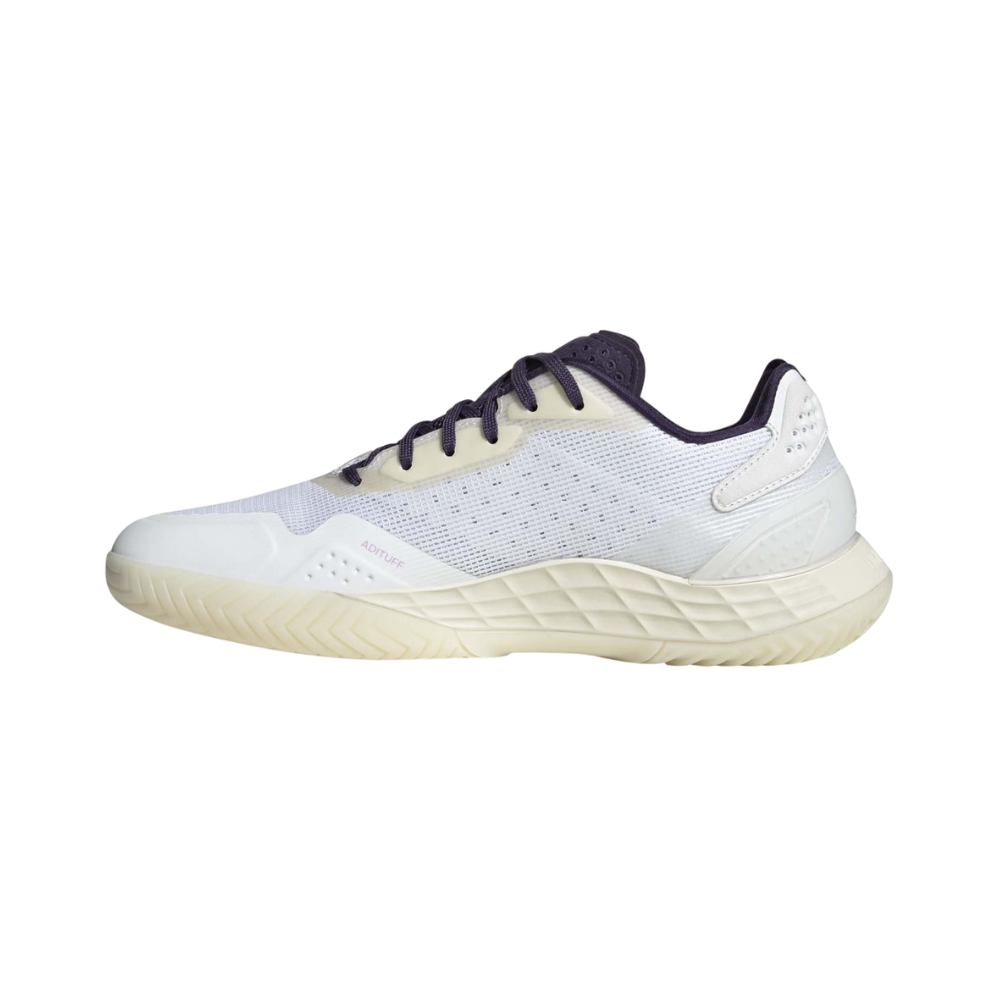 Zapatillas de Tenis Mujer Adidas Defiant Speed 2 Piso Mixto - Blanco