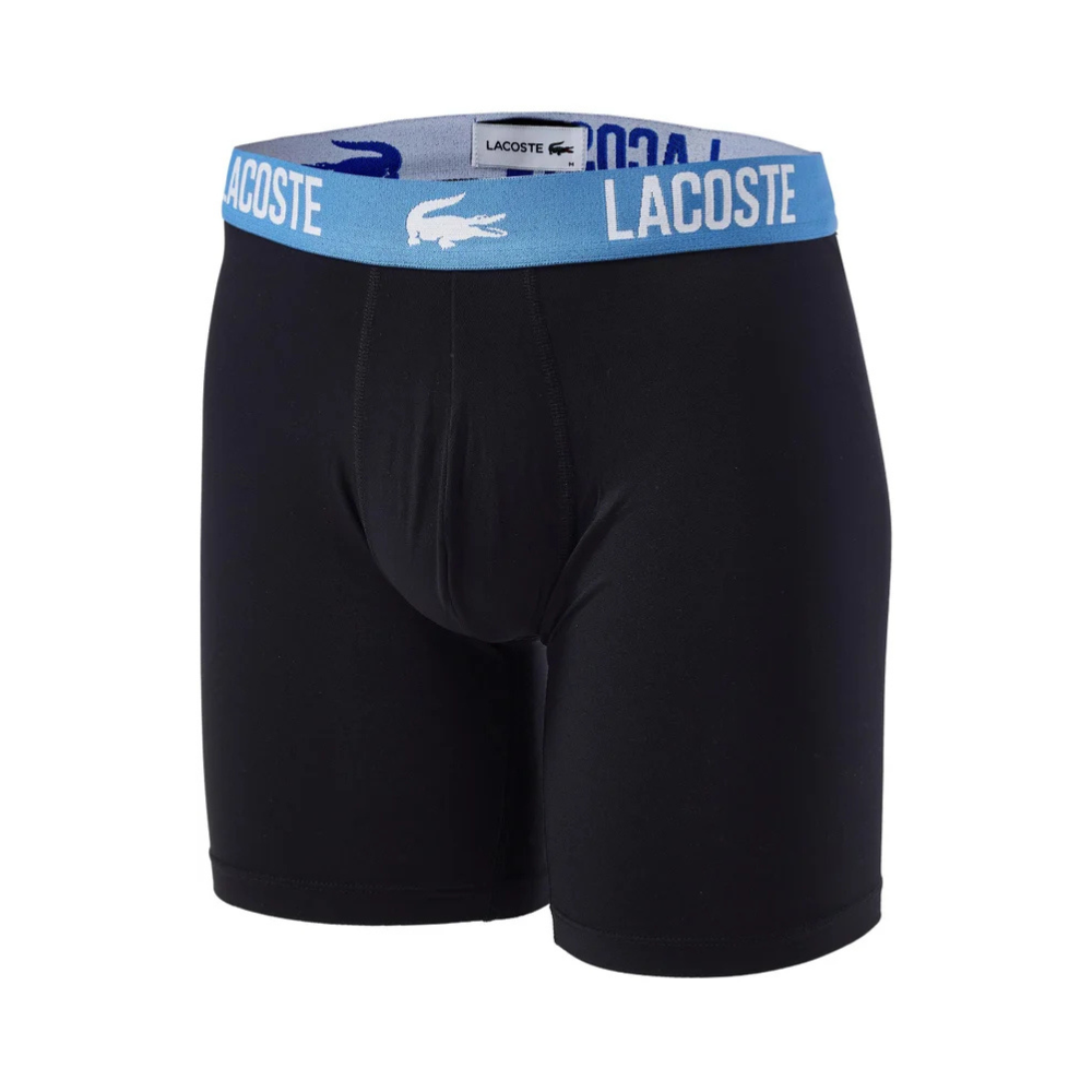 Lacoste 3-Pack Performance Boxers - Black