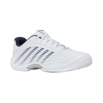 K-Swiss Hypercourt Express 3 Clay Court Men Tennis Shoes - White/Silver