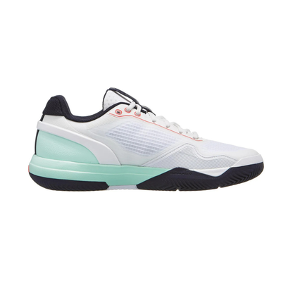Sapatilhas de Ténis Masculina Wilson Rush Pro 5 All Court - Branco/Bay/Coral