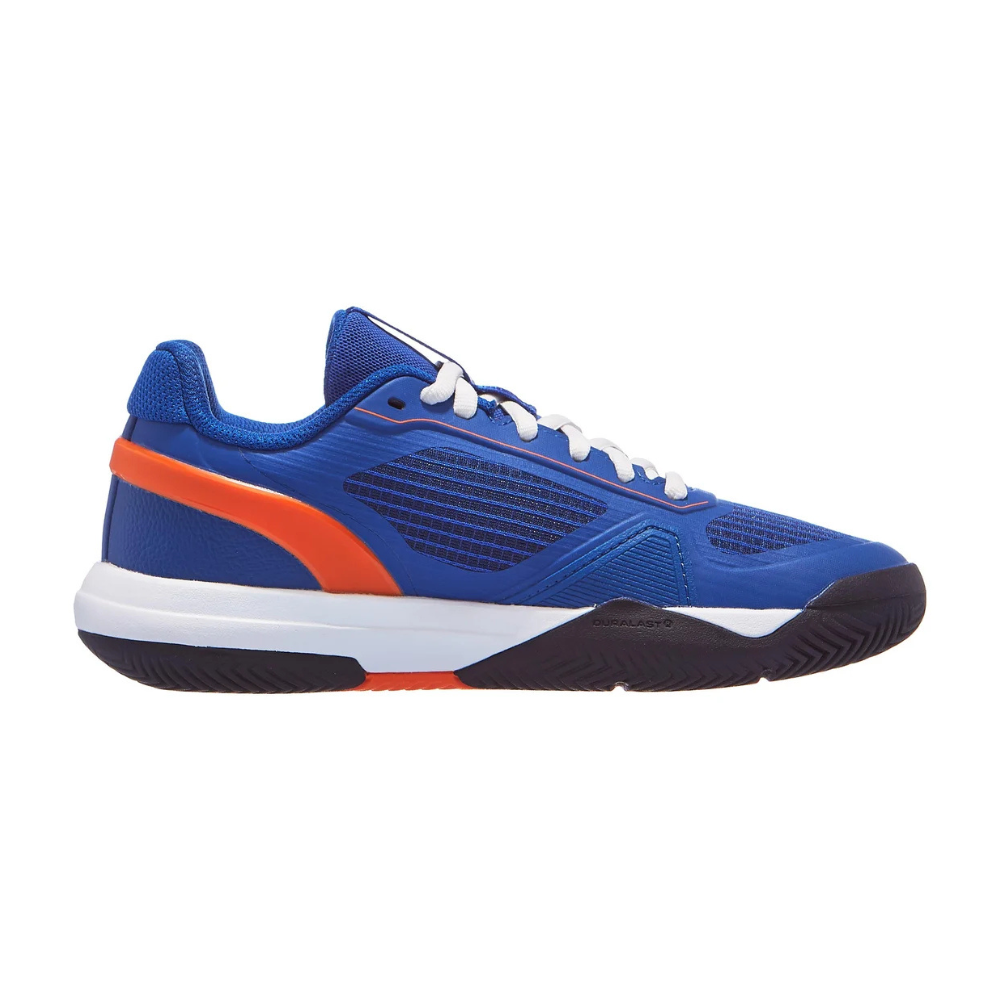 Wilson Rush Pro 5 Junior Tennis Shoes - Blue/White/Orange