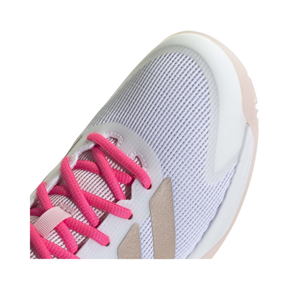 Sapatilha de Ténis Junior Adidas Ubersonic 4 All Court - Branco/Preto