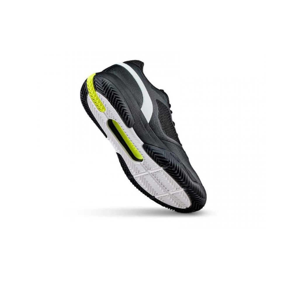 Sapatilhas de Ténis Masculina Wilson Rush Pro 5 Clay Court - Preto/Branco