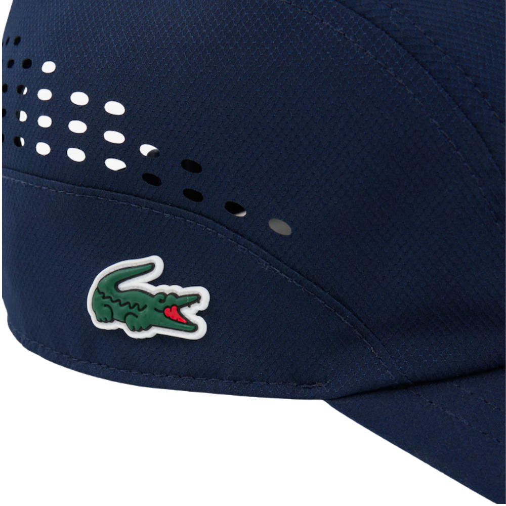 Lacoste Diamondo Taffeta Cap - Marine