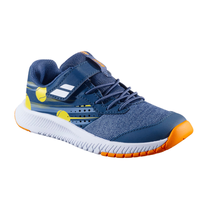 Sapatilhas de Ténis Junior Babolat Pulsion All Court - Azul/Amarelo