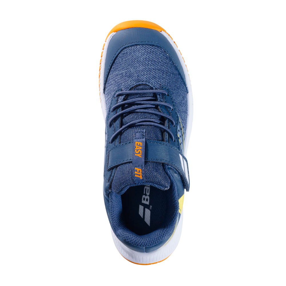 Sapatilhas de Ténis Junior Babolat Pulsion All Court - Azul/Amarelo