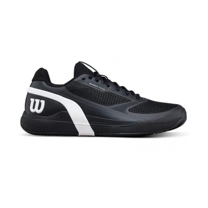 Sapatilhas de Ténis Masculina Wilson Rush Pro 5 Clay Court - Preto/Branco