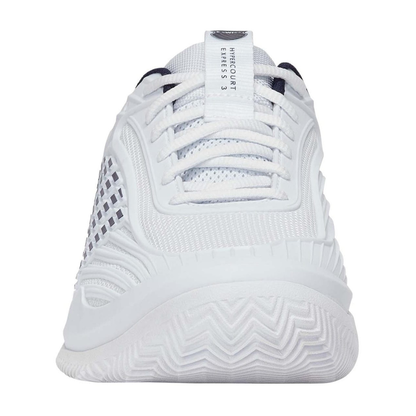K-Swiss Hypercourt Express 3 Clay Court Men Tennis Shoes - White/Silver